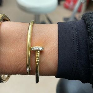 Cartier nail diamond bracelet